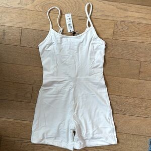 Garage white shorts romper new with tags - xs